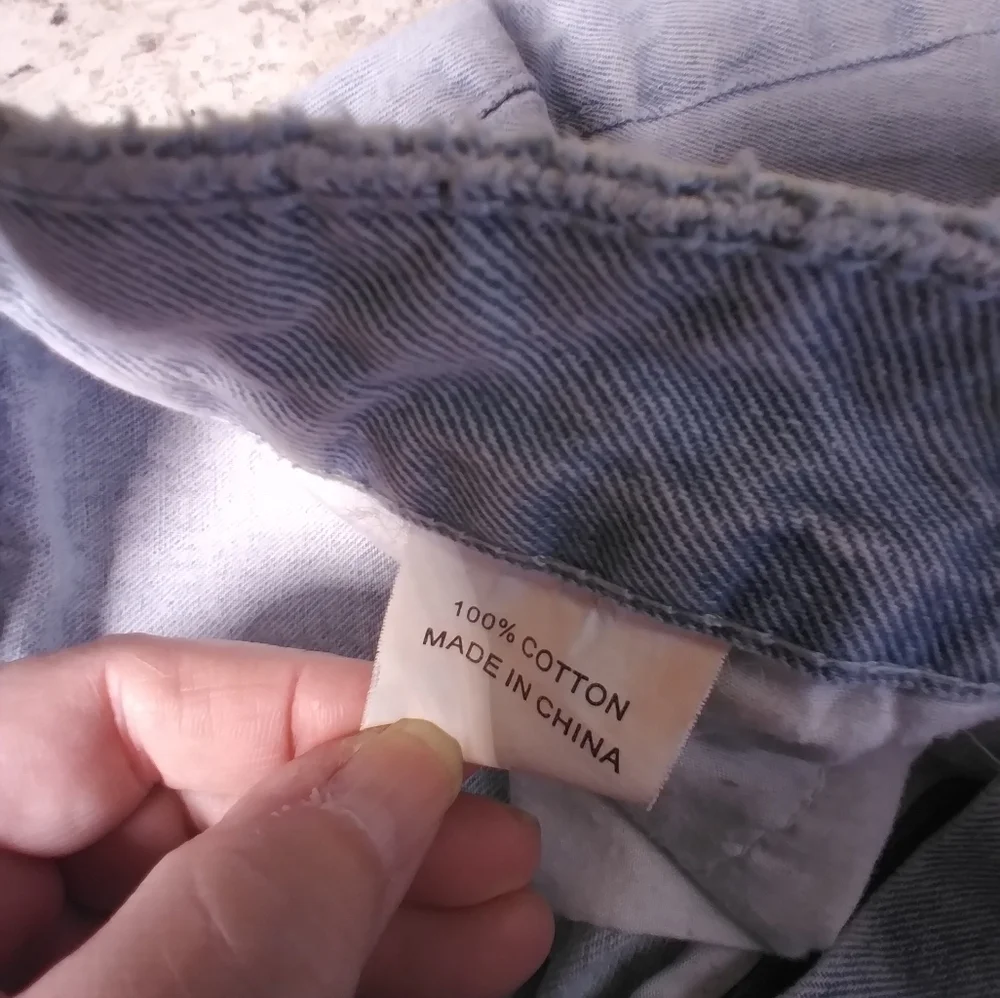 Princess Polly Women's Light Blue Denim jean Shorts size 4